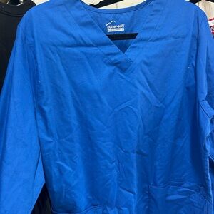Butter-Soft Originals Royal Blue Scrub top